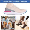 5 paia Cuscinetti in gel per talloni assorbono urti sollievo dolori scarpe 9x6cm