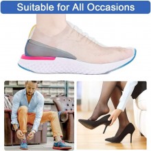 3 paia Cuscinetti in gel per talloni assorbono urti sollievo dolori 10 x 6,5 cm