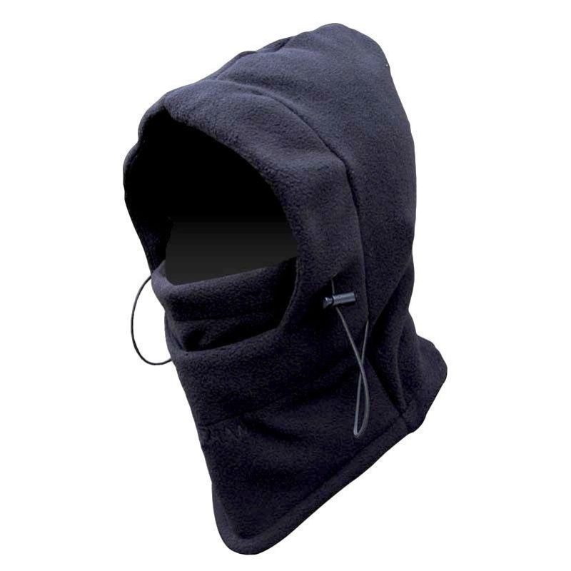 Passamontagna 4 in 1 pile scaldacollo balaclava sport neve moto softair snow sci