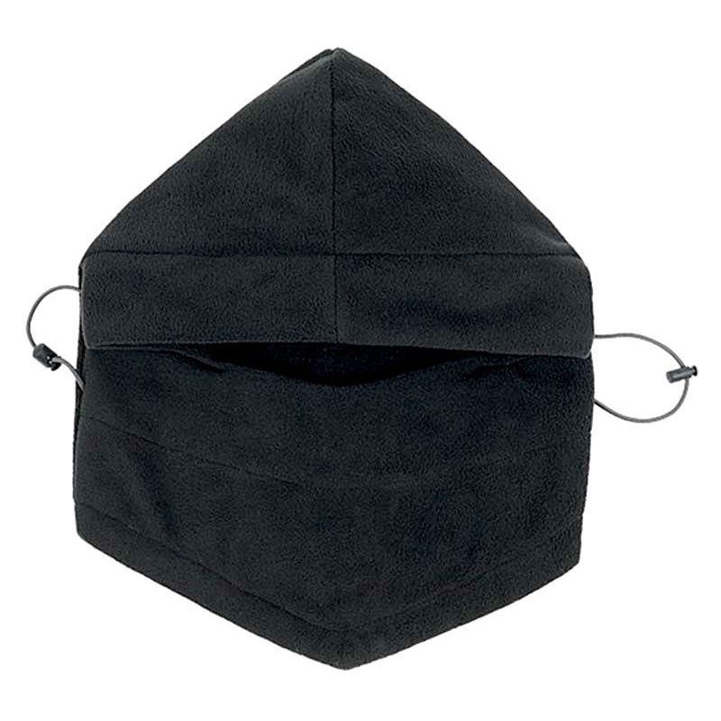 Passamontagna 4 in 1 pile scaldacollo balaclava sport neve moto softair snow sci
