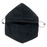 Passamontagna 4 in 1 pile scaldacollo balaclava sport neve moto softair snow sci