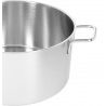 WeHome Casseruola in acciaio inox fonda pentola bassa da 12 a 30cm ...
