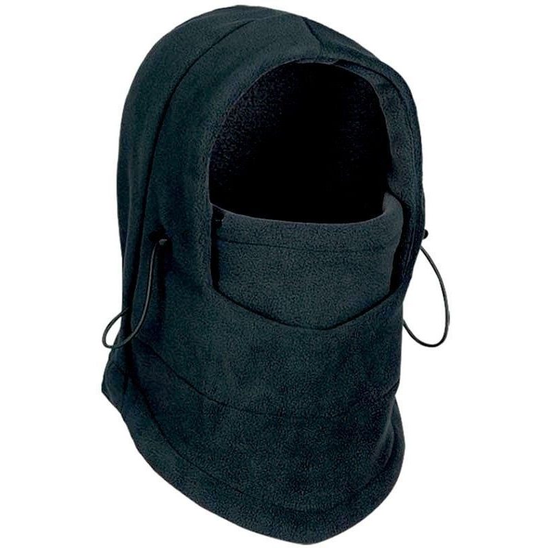 Passamontagna 4 in 1 pile scaldacollo balaclava sport neve moto softair snow sci