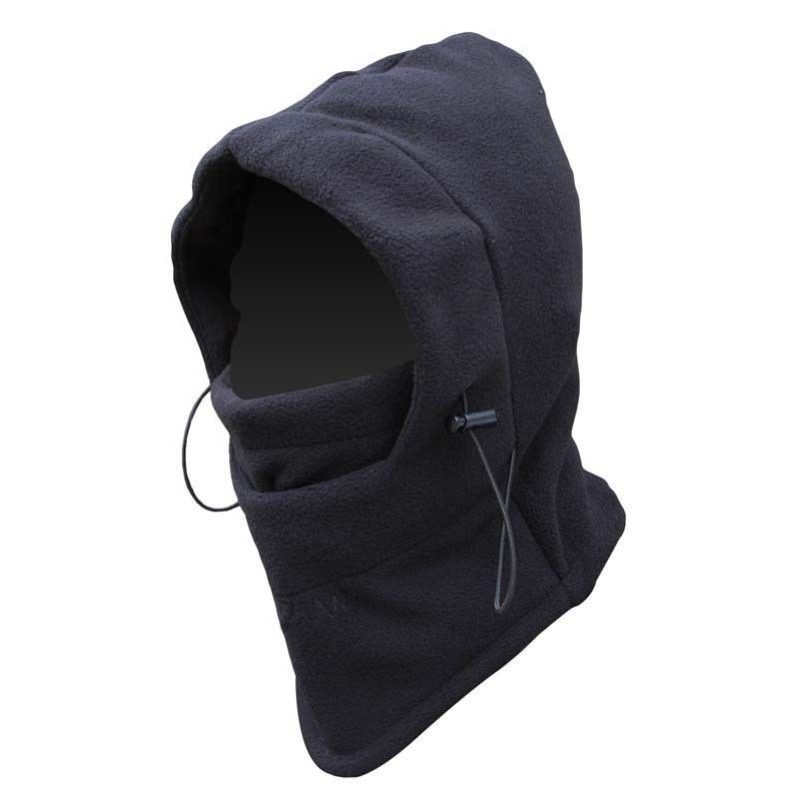 Passamontagna 4 in 1 pile scaldacollo balaclava sport neve moto softair snow sci