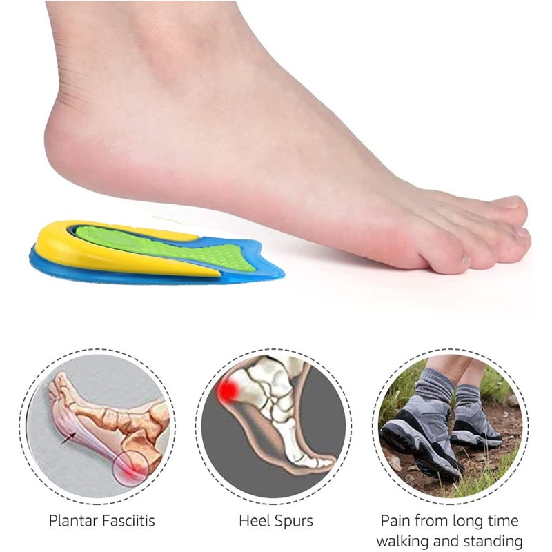 WeHome 2 paia Cuscinetti in gel solette talloni anti Urti abrasioni...