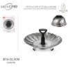 WeHome Vaporiera con cestello regolabile per pentole cottura cuocer...