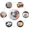 WeHome Vaporiera con cestello regolabile per pentole cottura cuocer...