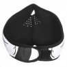 Maschera reversibile neoprene disegno teschio / nera sport neve moto softair sci