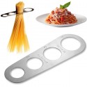 Misuratore di spaghetti dosaspaghetti da 1-4 porzioni in acciaio cucina pasta