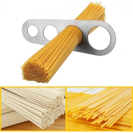 Misuratore di spaghetti dosaspaghetti da 1-4 porzioni in acciaio cucina pasta