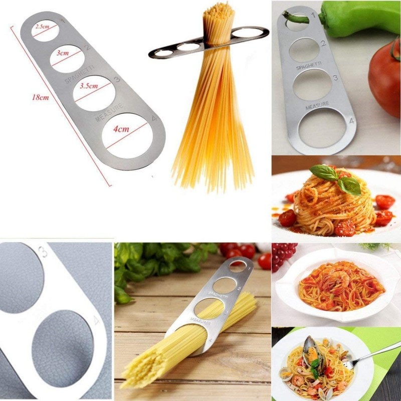 WeHome Misuratore di spaghetti dosaspaghetti da 1-4 porzioni in acc...