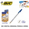 Bic BIC CRISTAL Penne a sfera confezione da 50pz inchiostro punta 1...