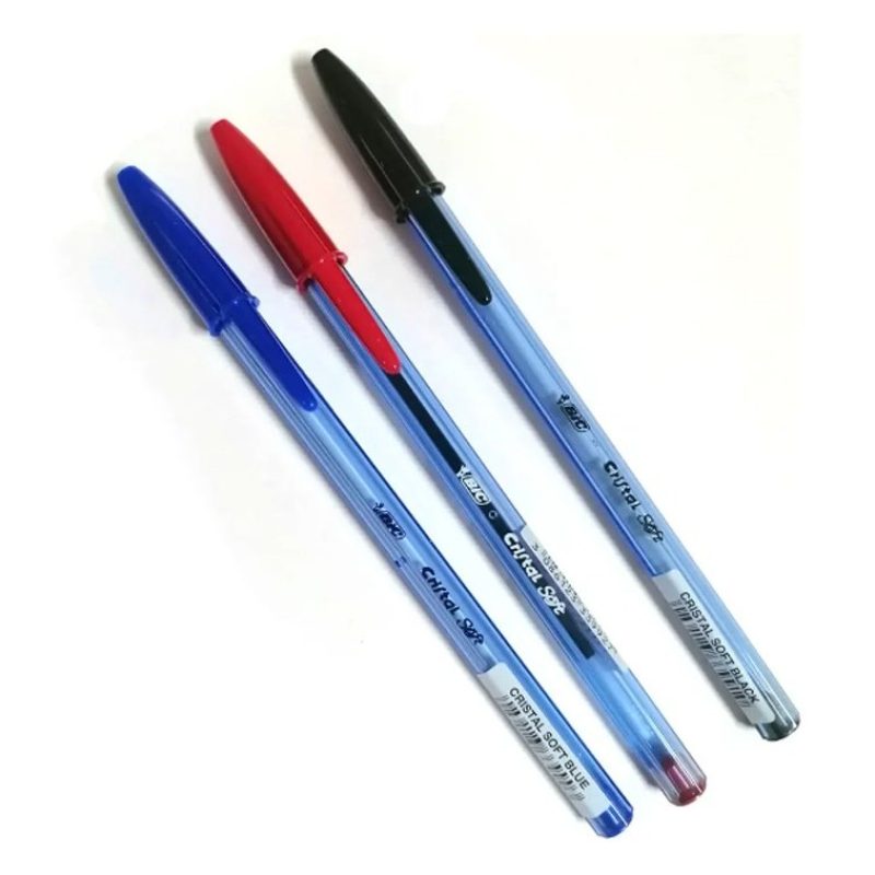 Bic BIC Cristal Soft Penne a sfera box da 50pz inchiostro punta 1,2...