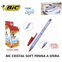 BIC Cristal Soft Penne a sfera box da 50pz inchiostro punta 1,2mm scuola ufficio