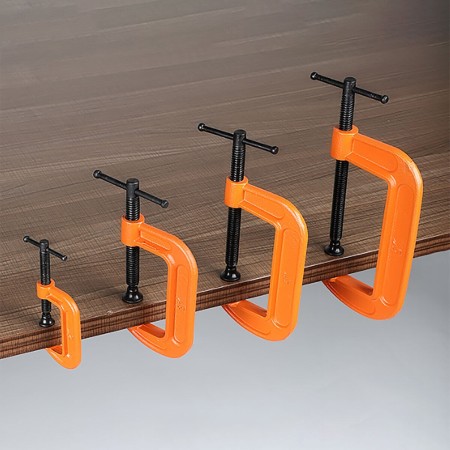 Morsetto Strettoio a C morsa in metallo verniciato da 4" 5" 6" 8" 10" falegname