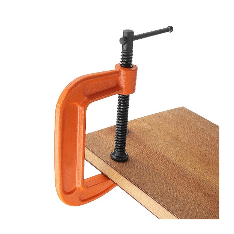 Hongu Morsetto Strettoio a C morsa in metallo verniciato da 4" 5" 6...