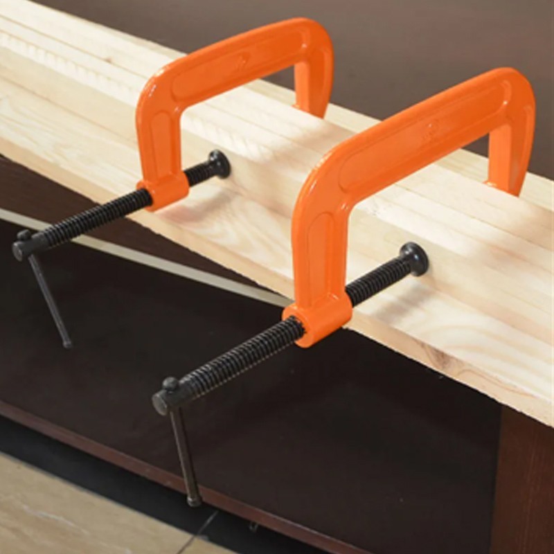 Hongu Morsetto Strettoio a C morsa in metallo verniciato da 4" 5" 6...