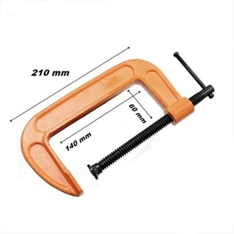 Hongu Morsetto Strettoio a C morsa in metallo verniciato da 4" 5" 6...