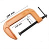 Hongu Morsetto Strettoio a C morsa in metallo verniciato da 4" 5" 6...