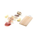 Tagliere in legno manico metallo vassoio taglieri salumi formaggi varie misure