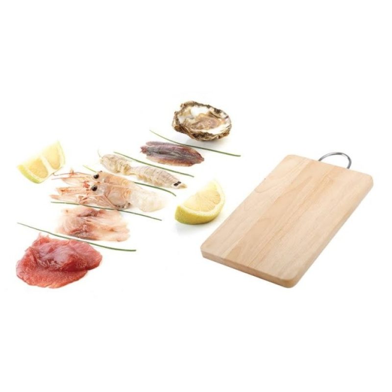 WeHome Tagliere in legno manico metallo vassoio taglieri salumi for...
