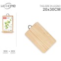 Tagliere in legno manico metallo vassoio taglieri salumi formaggi varie misure