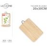 WeHome Tagliere in legno manico metallo vassoio taglieri salumi for...