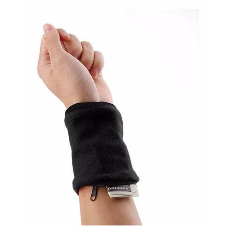 Portafogli da polso colorato wallet zip lampo comodo leggero caldo sport corsa