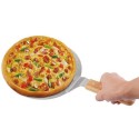 Pala Spatola Per Pizza Con Manico corto In Legno 25,5 cm acciaio rotonda pizze