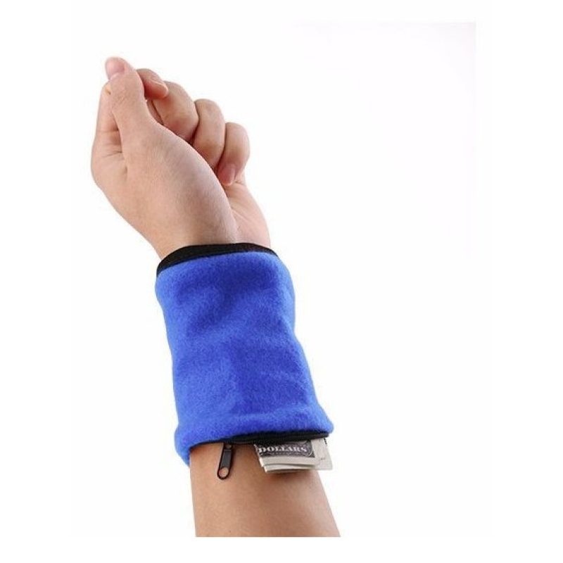 Portafogli da polso colorato wallet zip lampo comodo leggero caldo sport corsa