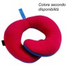 cuscino viaggio riposo travel pillow relax collare collo auto treno...