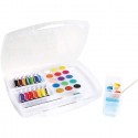 Kit set pittura disegno con tempere colorate acquarelli matita bambini Primo