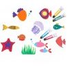 Primo Kit set pittura disegno con tempere colorate acquarelli matit...