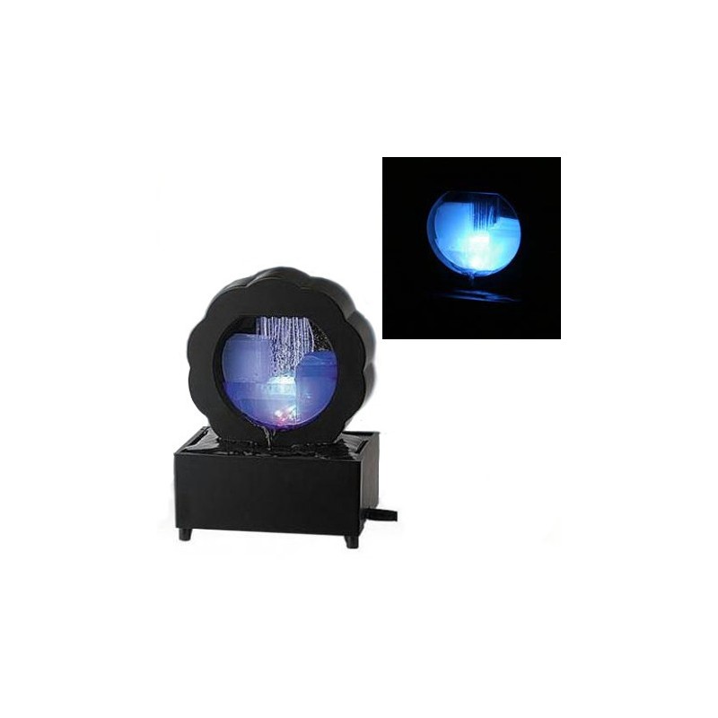 Fontana da Interno Luce LED multicolore Lampada Ornamentale meditazione cascata