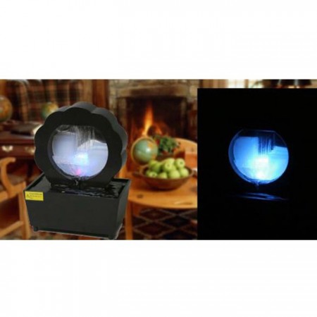 Fontana da Interno Luce LED multicolore Lampada Ornamentale meditazione cascata