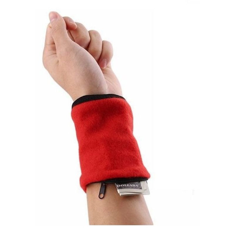 Portafogli da polso colorato wallet zip lampo comodo leggero caldo sport corsa