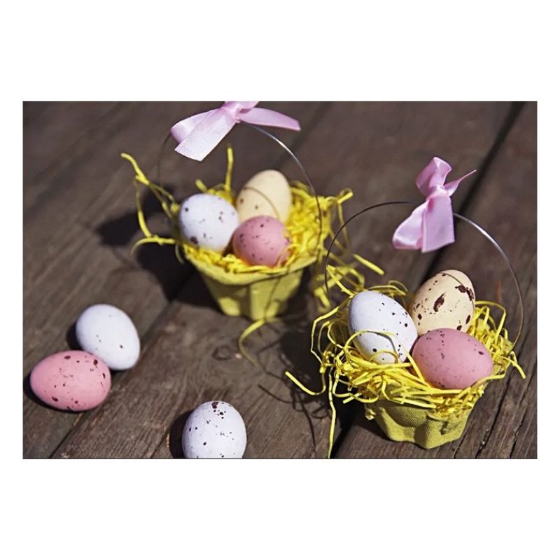 Hongu 10 Uova Di Pasqua Decorazioni Ornamenti Pasquali in schiuma f...