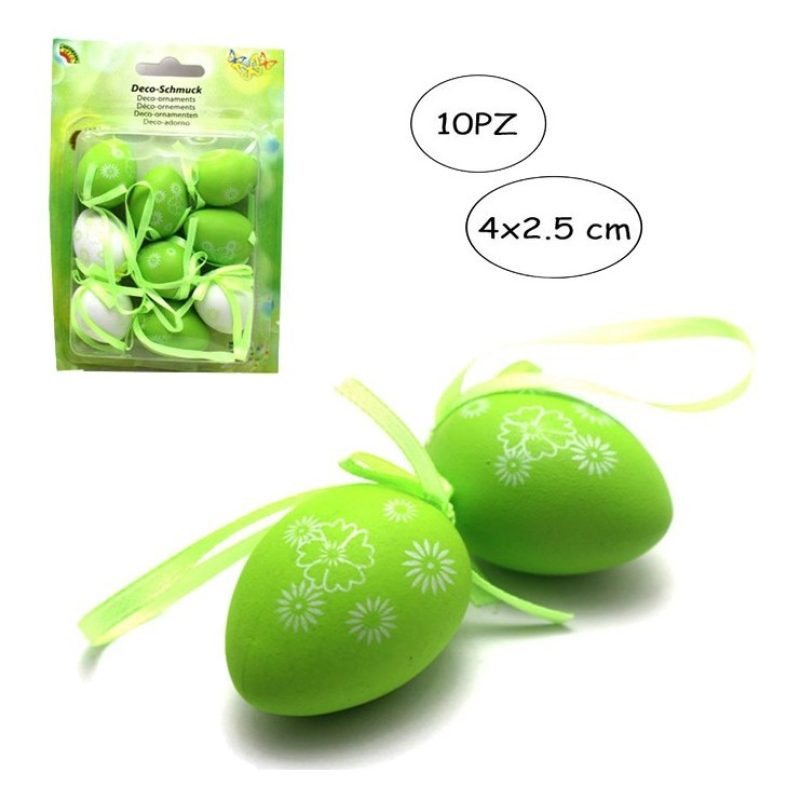 Hongu 20 Uova Di Pasqua Decorazioni da appendere Ornamenti Pasquali...