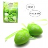 Hongu 20 Uova Di Pasqua Decorazioni da appendere Ornamenti Pasquali...