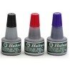 Hongu Set 12 boccette di inchiostro senza olio per timbri colore ne...