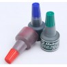Hongu Set 12 boccette di inchiostro senza olio per timbri colore ne...