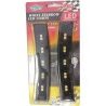 Luci a led 10 per auto 2 strisce adesive flessibili tuning a batteria estetiche