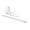 Euro Technic Miscelatore 1200W sbattitore per impastare malta colla...
