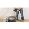 Euro Technic Miscelatore 1200W sbattitore per impastare malta colla...