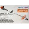 Euro Technic Decespugliato tagliaerba rasaerba tagliabordi 31cc mot...
