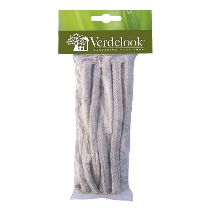 Verdelook 30 Stoppini ricambio per torce fiaccole da giardino lampa...