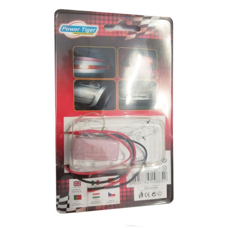 Luci led per automobile a batteria impermeabili 3 interruttore tuning estetiche