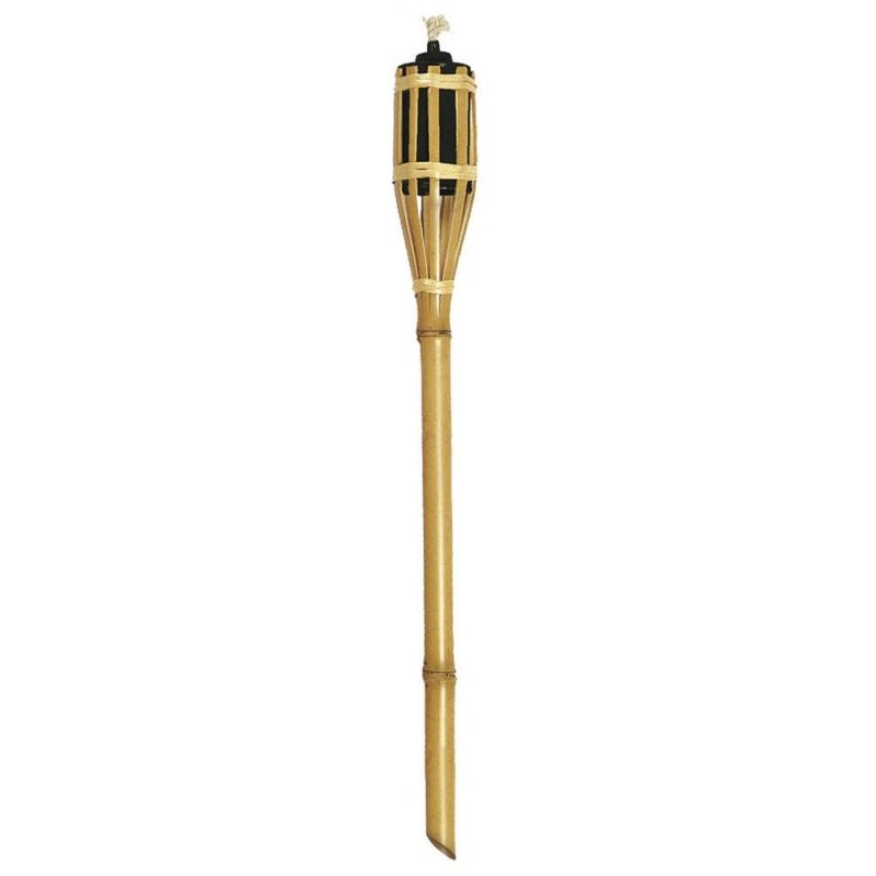 Verdelook Torcia Fiaccole da esterno ad olio in bamboo 90 cm da gia...