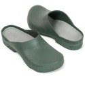Ciabatte verdi zoccoli Chiuse Plastica Antiscivolo Giardino Orto taglie 36-46