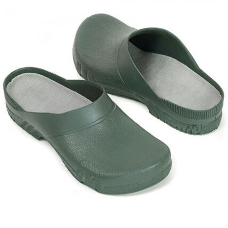Ciabatte verdi zoccoli Chiuse Plastica Antiscivolo Giardino Orto taglie 36-46